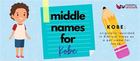 middle names for kobe